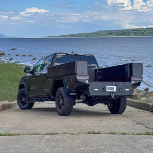 Plateforme pour campeur porté Freeland sur Toyota Tundra 3e génération - vue arrière