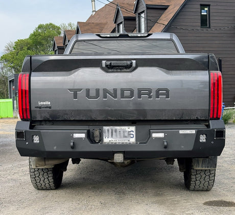 Pare-chocs arrière Freeland sur Toyota Tundra 2022+, vue arrière